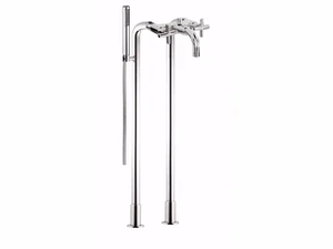 G3 - 7601CT - Floor standing bathtub tap with hand shower _ Rubinetteria Giulini